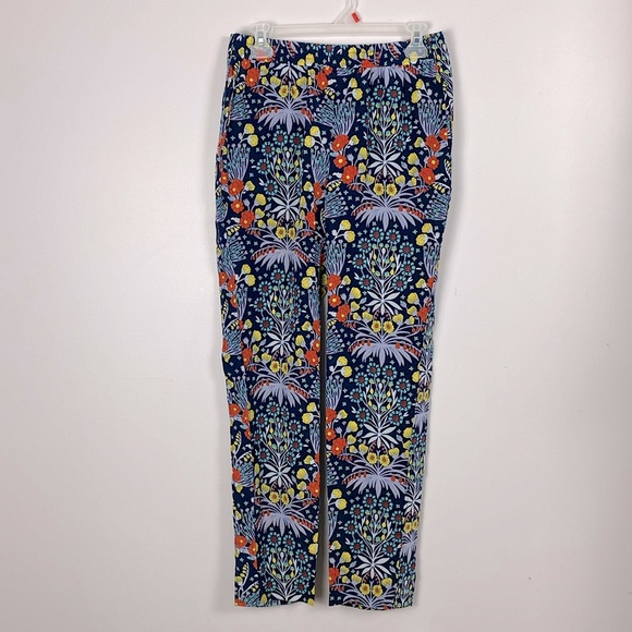 Marc Jacobs 'Maddy Botanical' Print 100% Silk Pants sz 4 - Picture 2 of 12